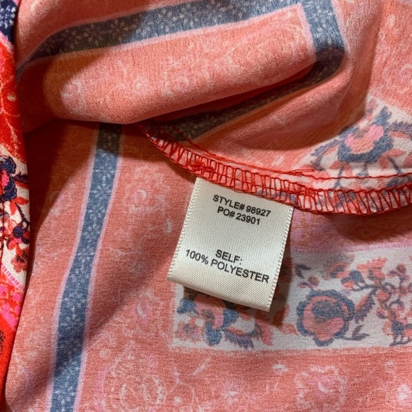 NWT Skies Are Blue Midi Floral Slip Dress Women Small Adjustable Straps - Picture 7 of 8